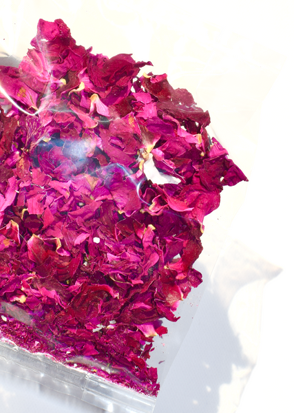 Dried Rose Petals – plant makeup